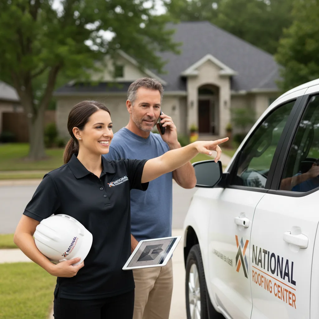 National Roofing Center customer support in Harris